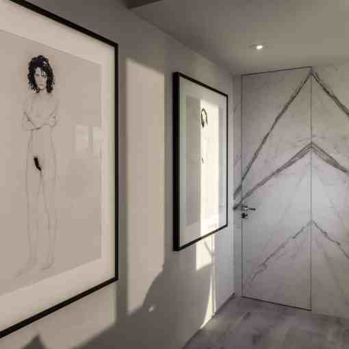 South Beach Custom Doors in Apartment