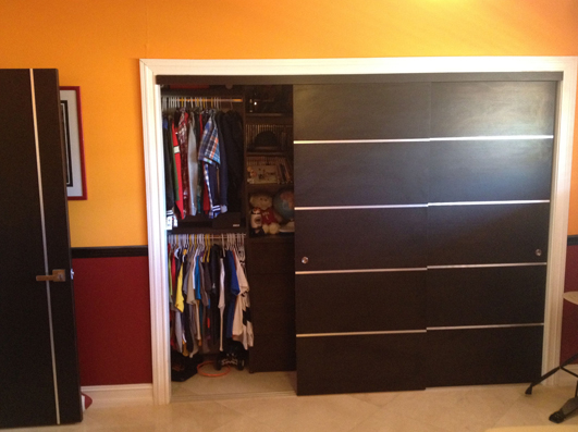 Miami Lakes Custom Closet Door-2